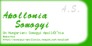 apollonia somogyi business card